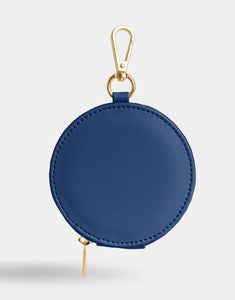 Round Purse in Blue