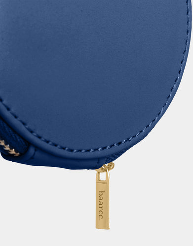 Round Purse in Blue