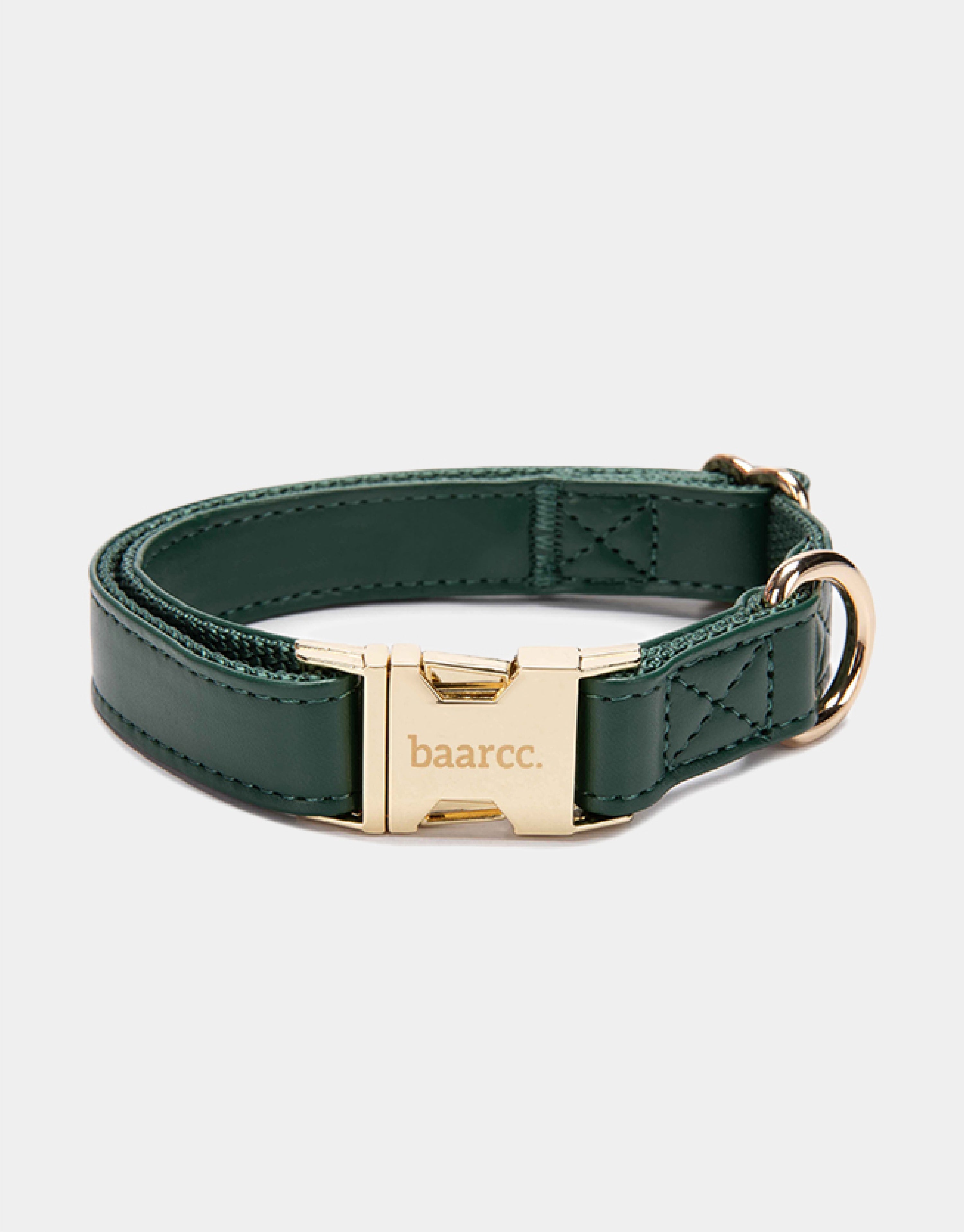 Dog Collar in Classic Green
