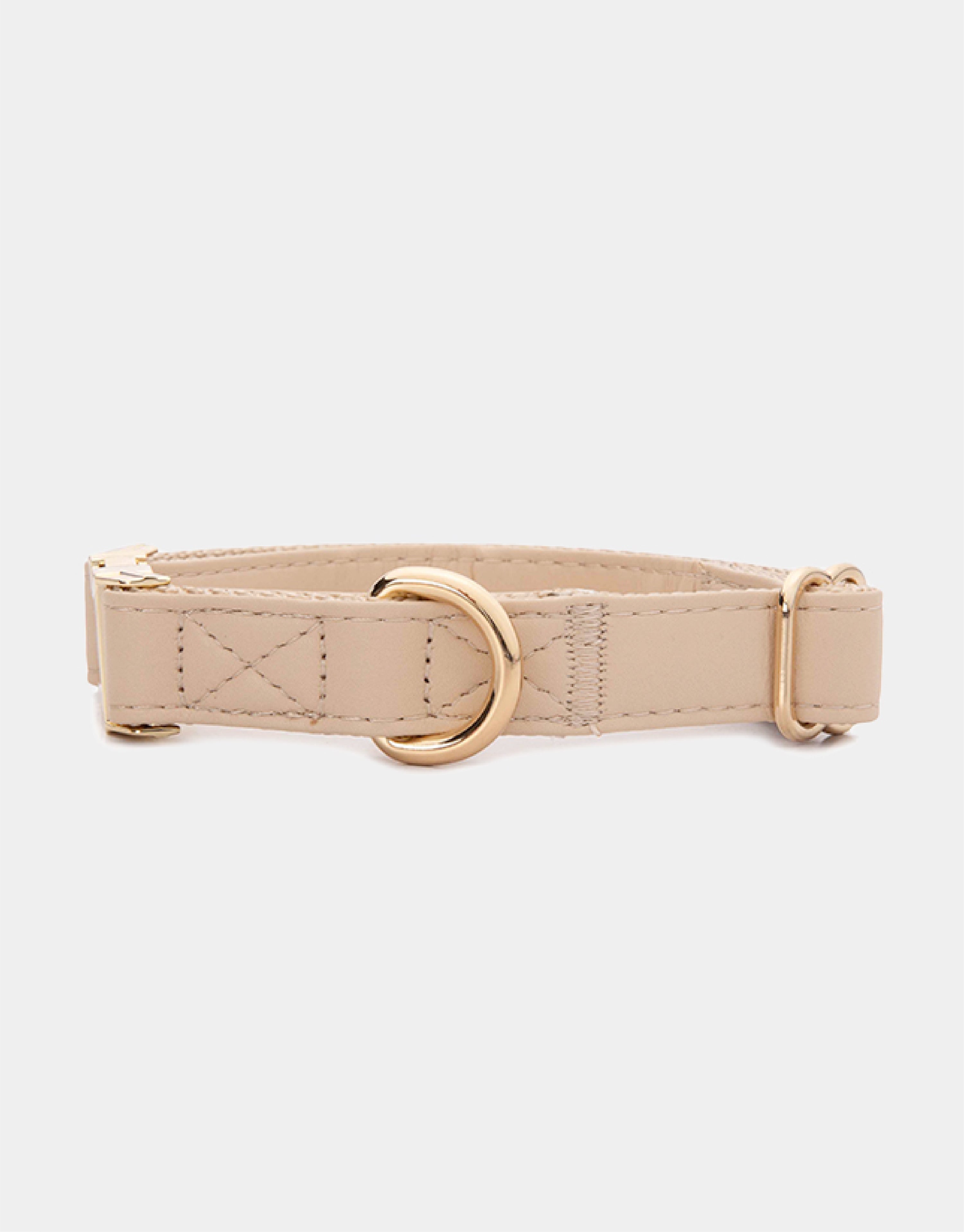 Dog Collar in Beige