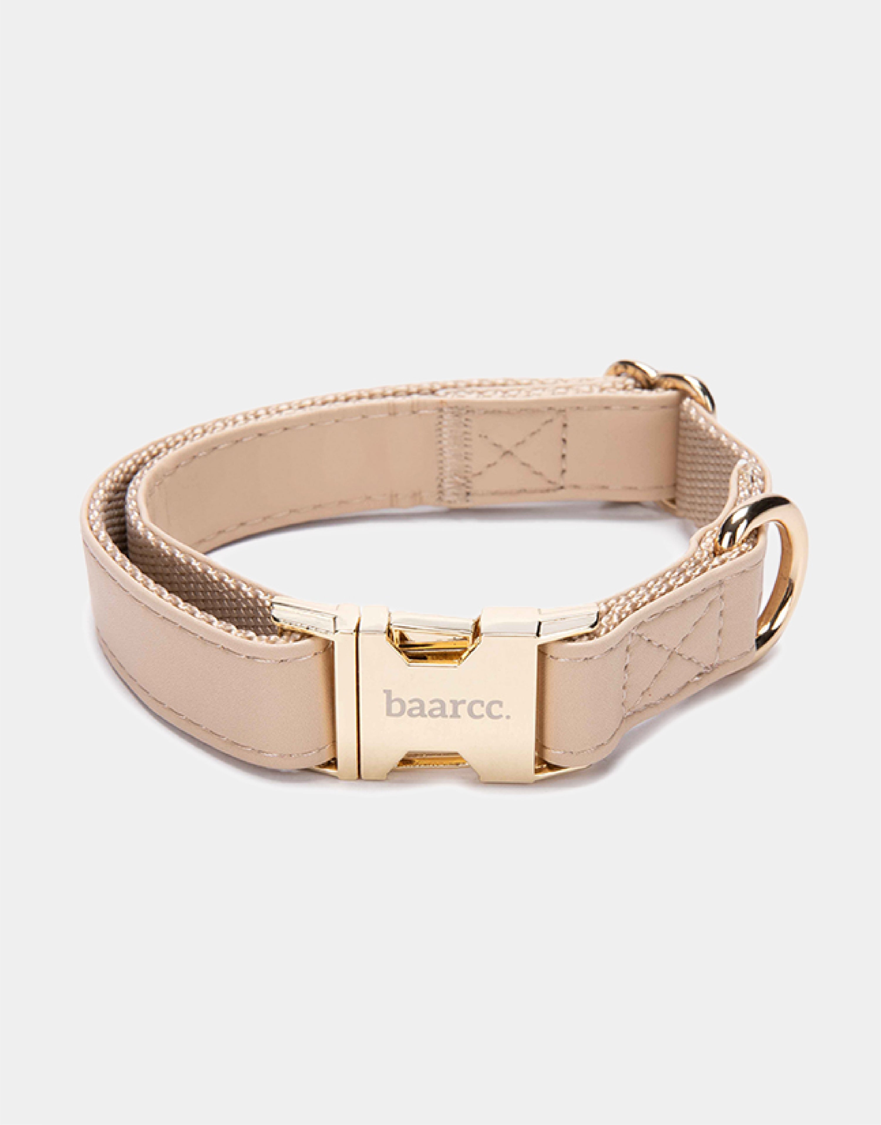 Dog Collar in Beige
